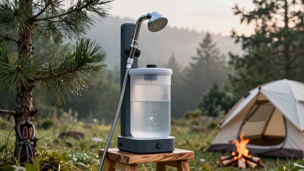 top portable camping shower list