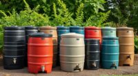 top rain barrel kit selections