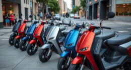 top seat electric scooters