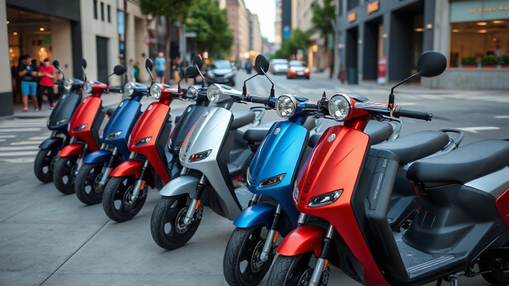 top seat electric scooters