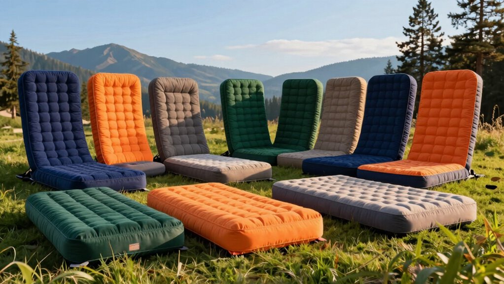 top self inflating camping mattresses