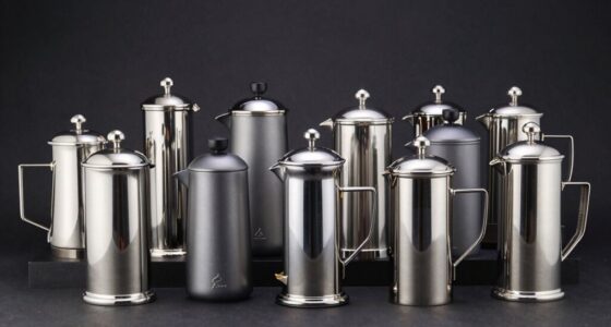 top stainless steel french presses