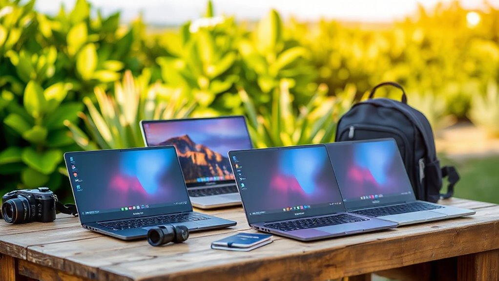 top travel creator laptops