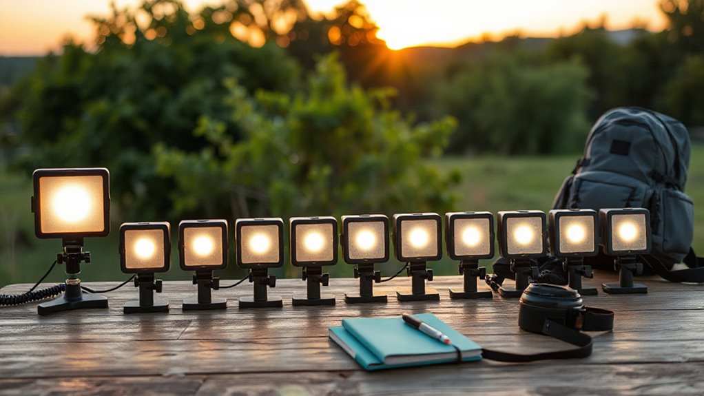 top travel video lights