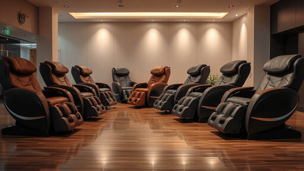 top zero gravity massage chairs