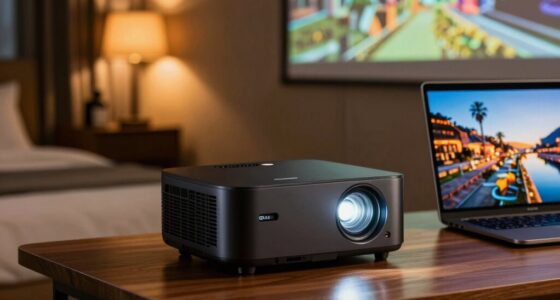 travel projector brightness explained