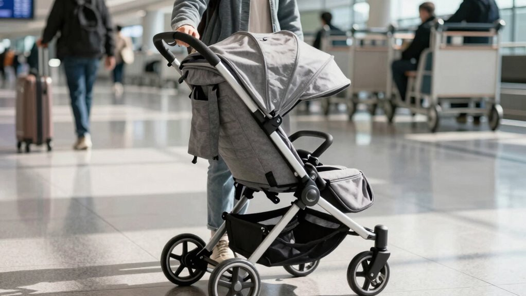 unclear airline stroller policies
