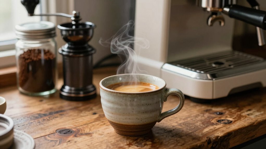 upgrade beans and equipment