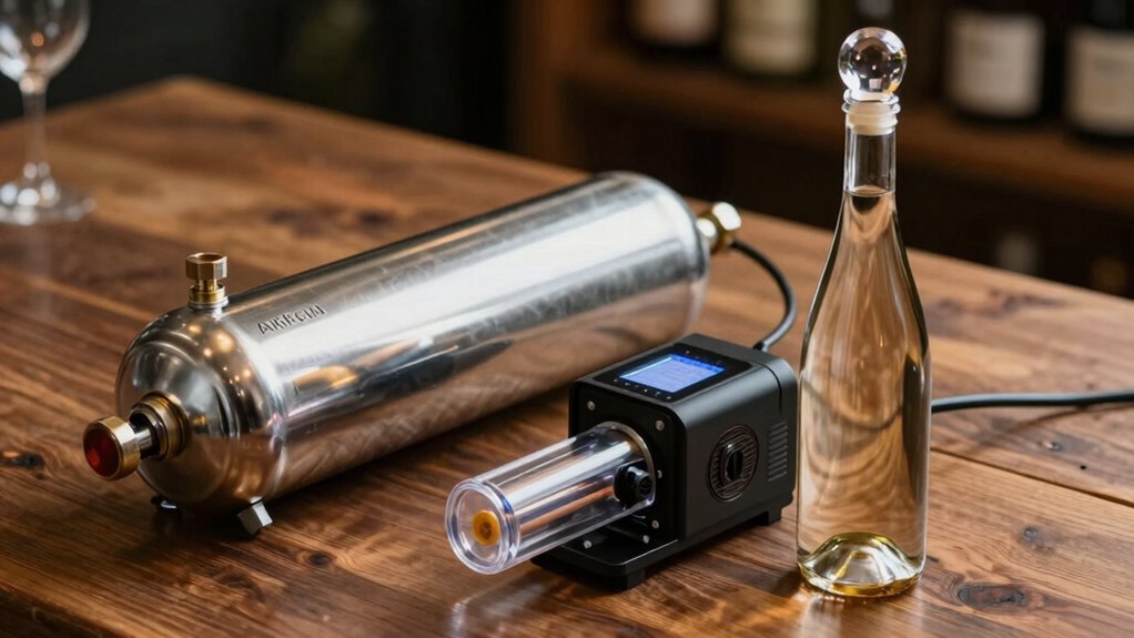 use argon for wine preservation