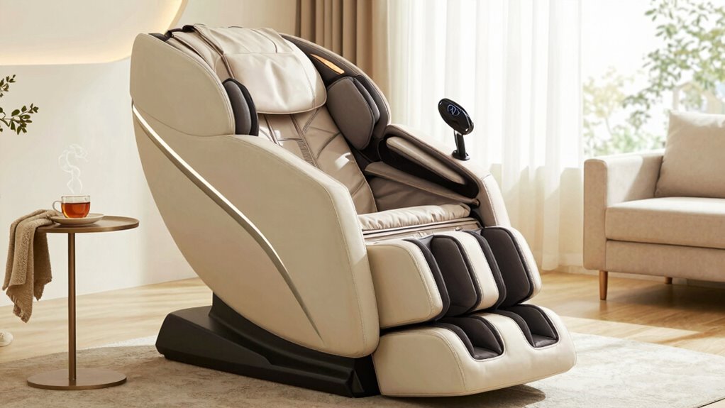 user friendly massage chair controls