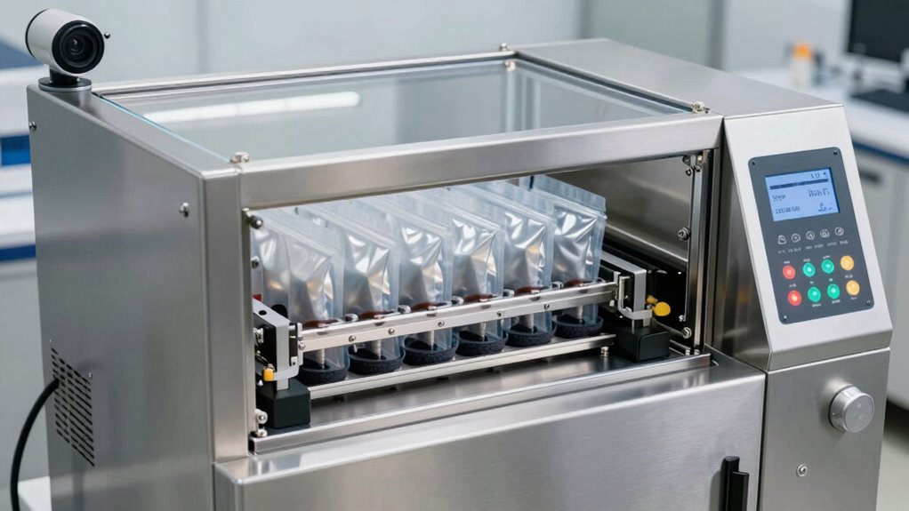 vacuum and heat sealing