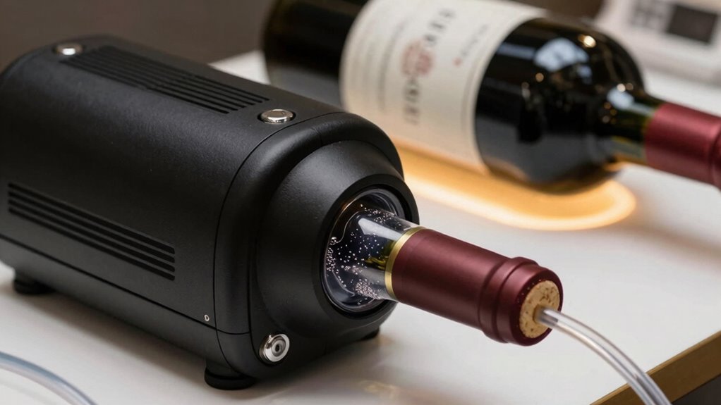 vacuum sealing preserves wine