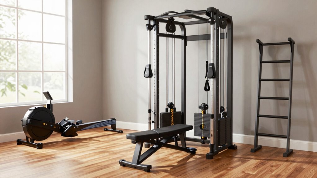 versatile space saving workout equipment