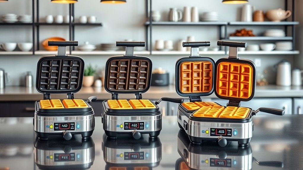 waffle maker capacity features