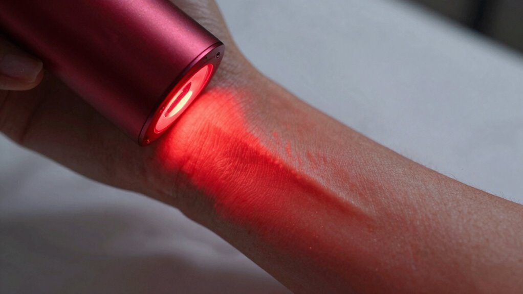 wavelengths influence tissue penetration