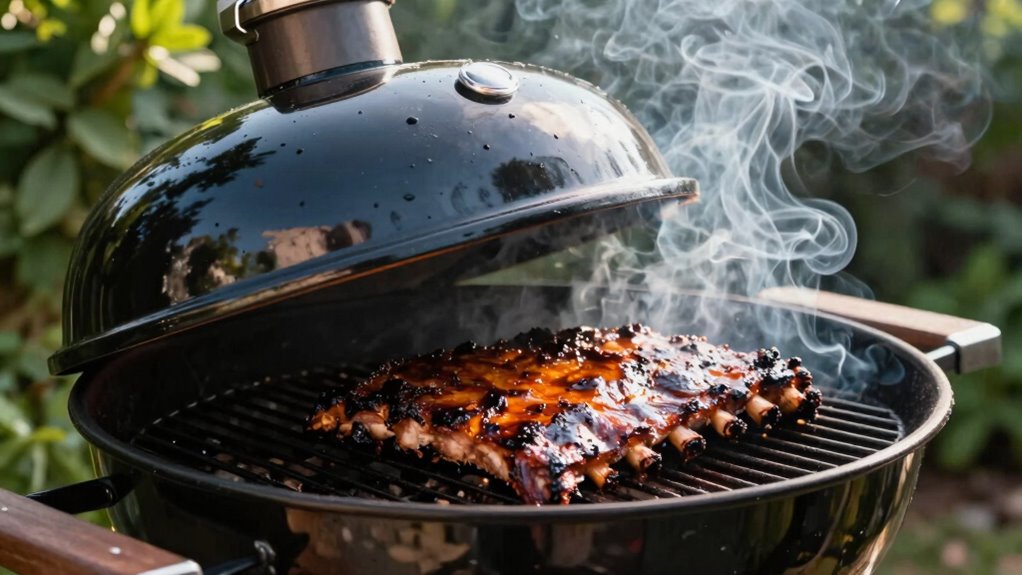 assess smoke ring color