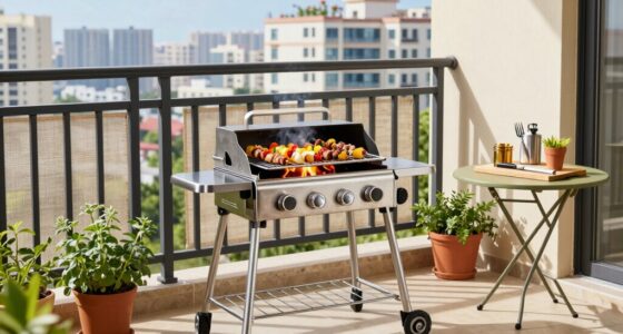 balcony friendly outdoor cooking