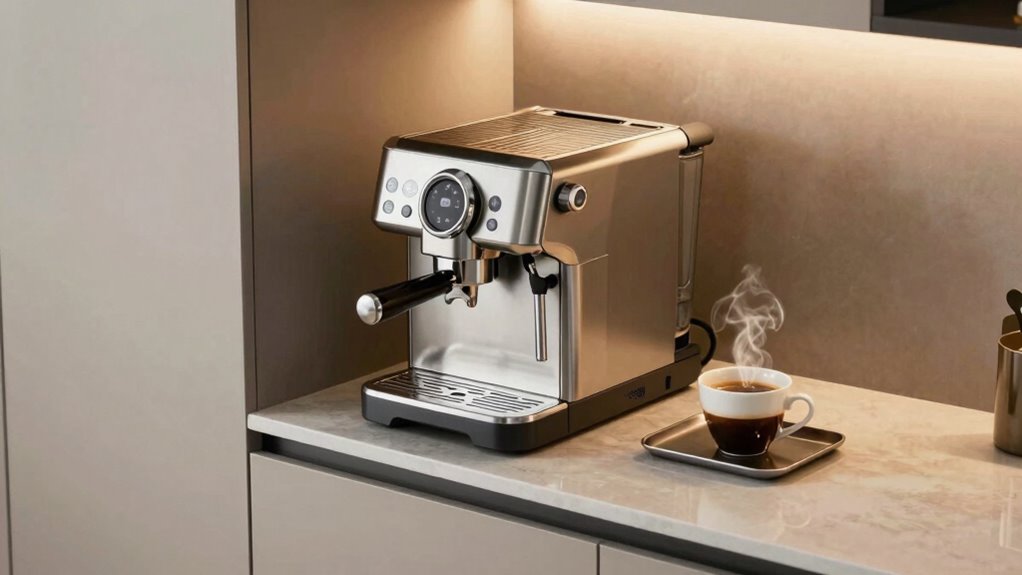 built in espresso machine considerations