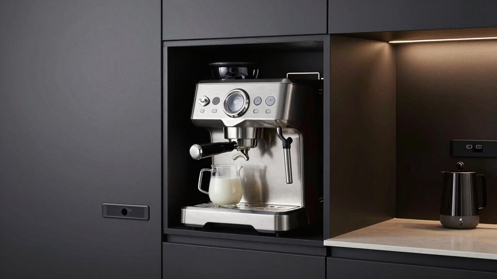built in espresso pros and cons