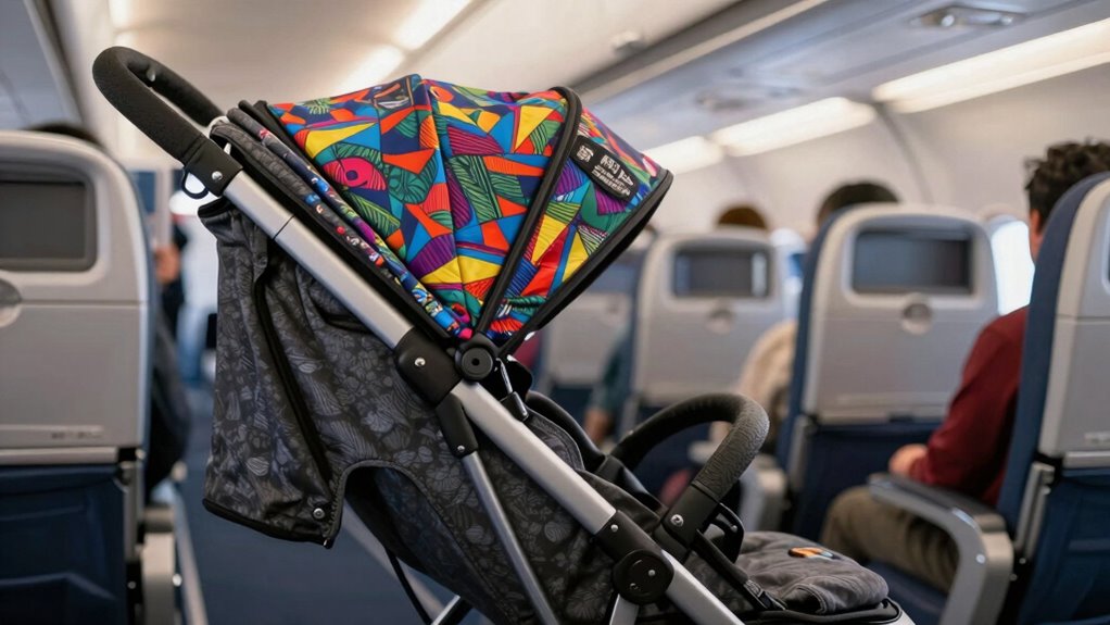 check airline stroller policies
