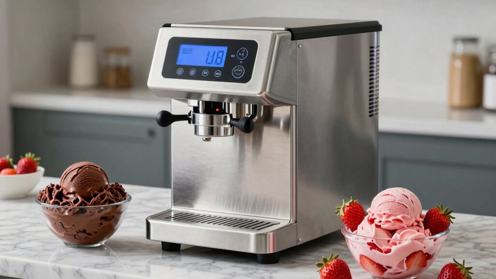 continuous precise ice cream production