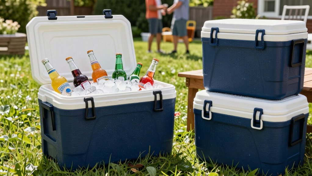 cooler size insulation performance