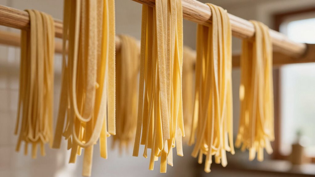 dry pasta completely before storing