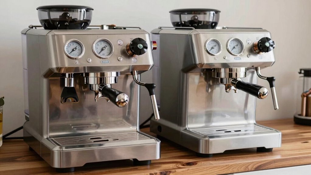 dual boilers offer temperature precision