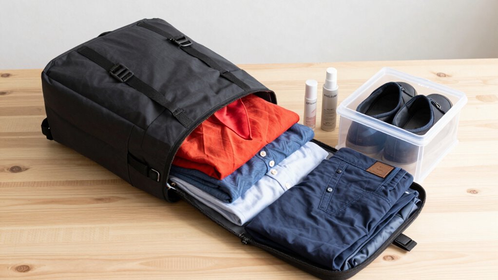 efficient organized packing system