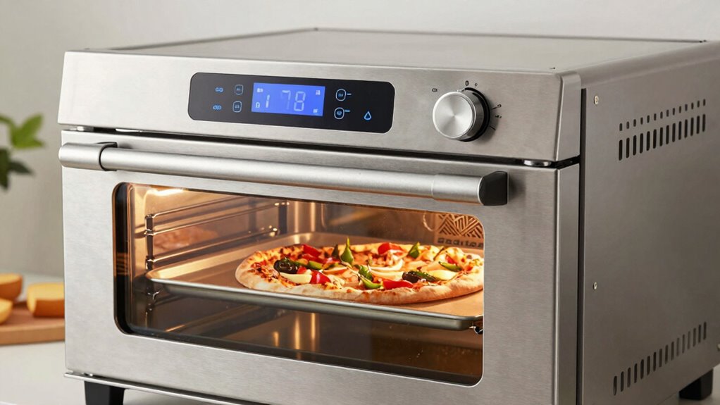 enhanced pizza oven features