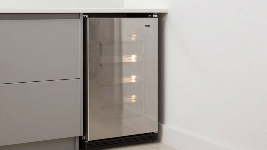 ensure proper wine fridge airflow
