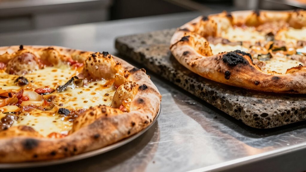 fast heat transfer and crispiness