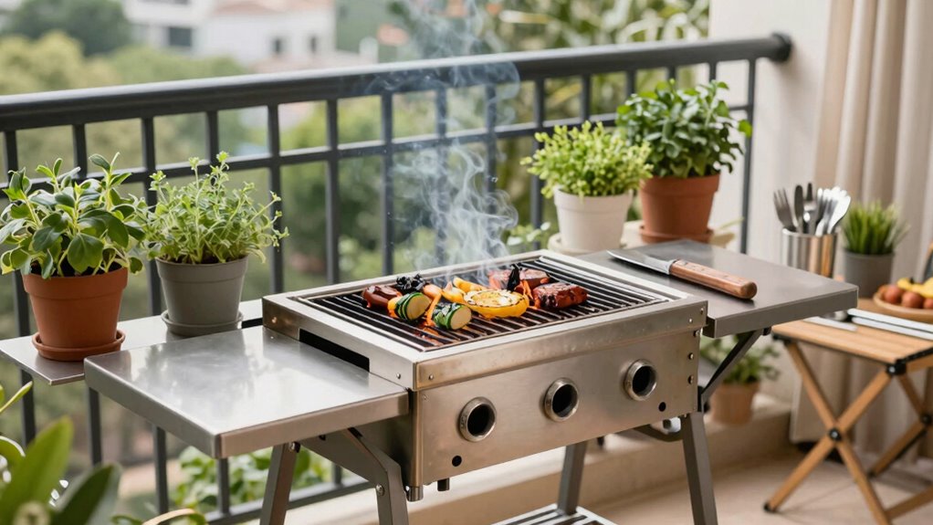 fire resistant ventilated cooking space