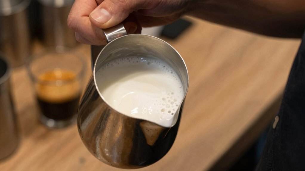 home caf milk frothing