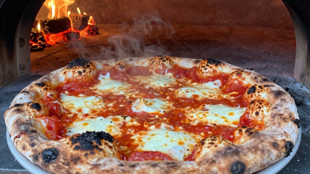 ideal oven temperature for pizza