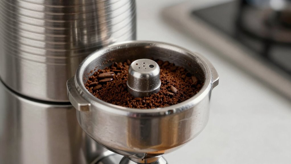 inconsistent coffee grind retention