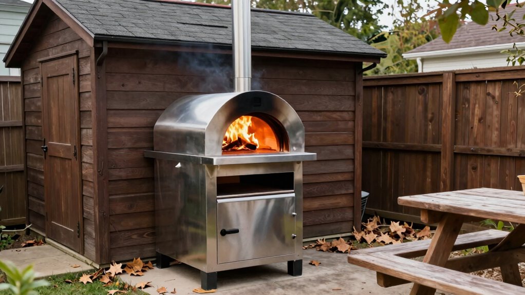 keep oven away from flammables