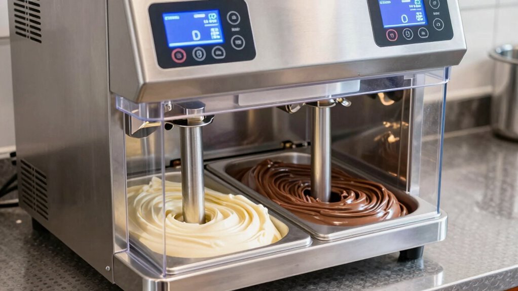 key ice cream maker features
