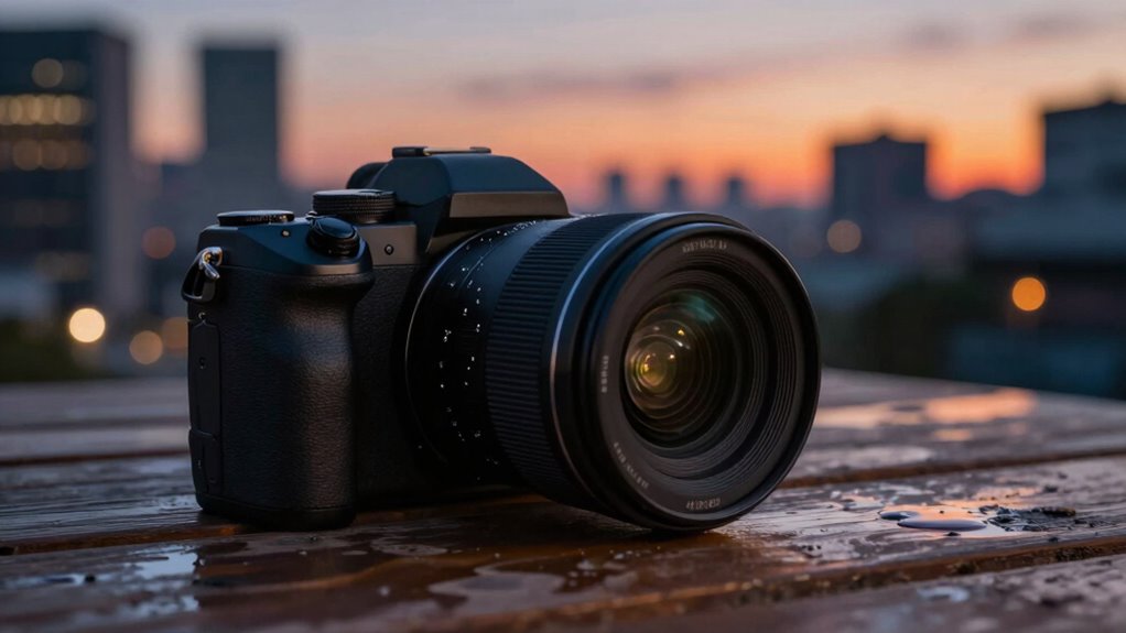 larger aperture enhances low light