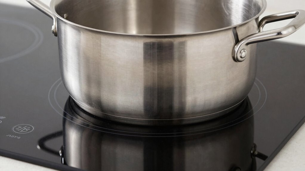 magnetic flat bottomed cookware