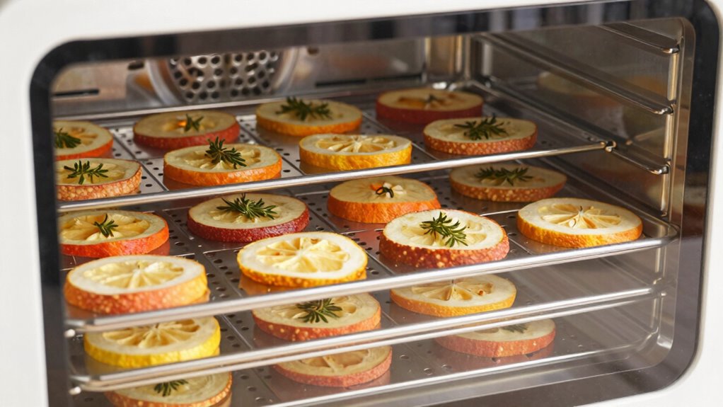 maintain proper tray spacing