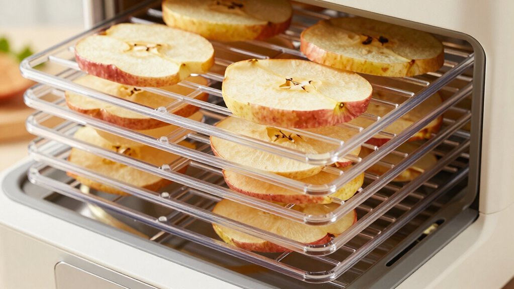 optimal tray spacing and airflow