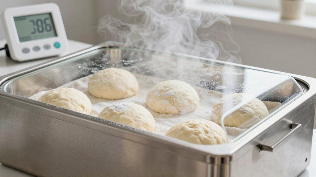 optimize dough proofing conditions