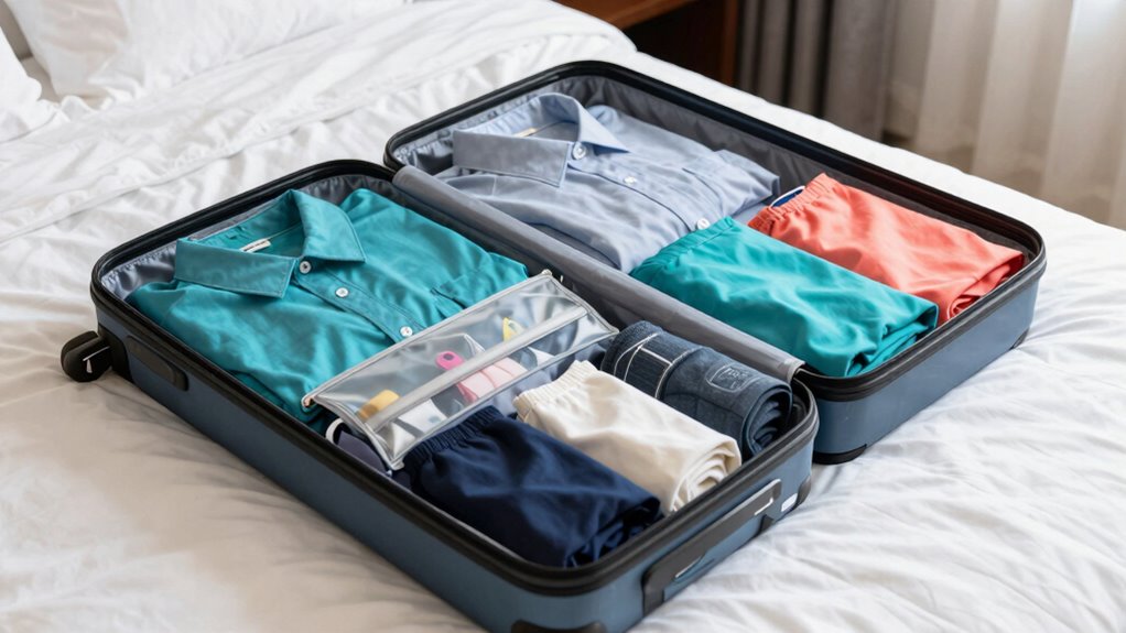 organize pack optimize space