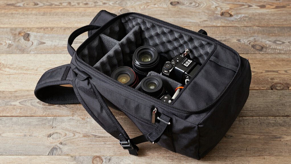 protective camera backpack design