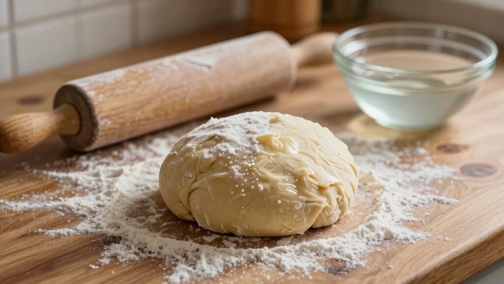 rest dough for better texture