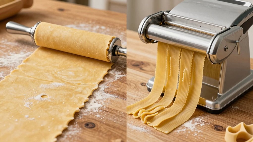 rollers vs extruder pasta machines