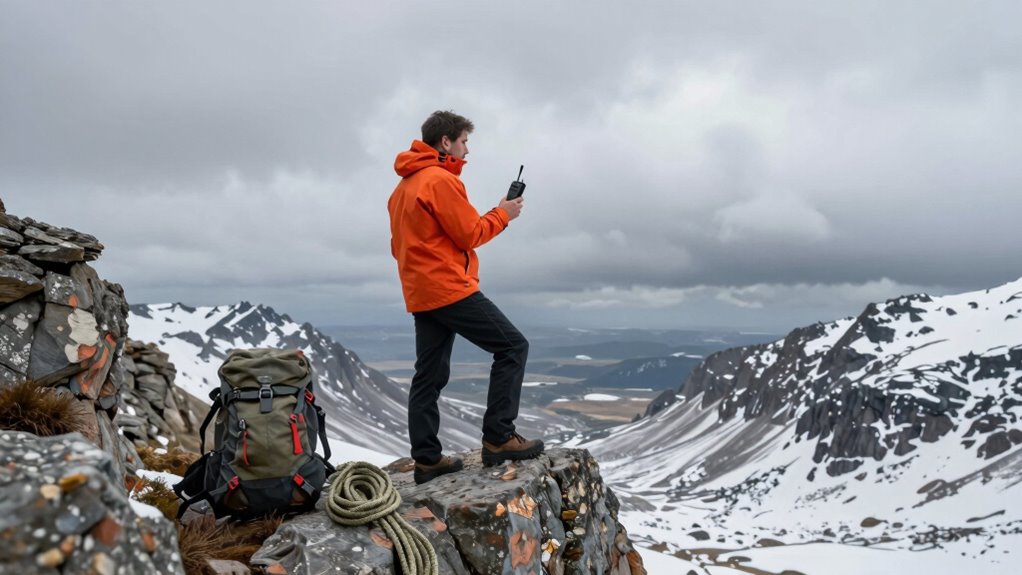 satellite communication for remote trips
