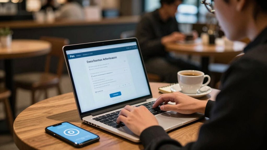 secure public wi fi usage