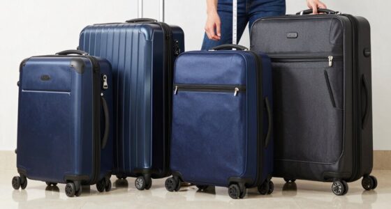 select appropriate luggage set